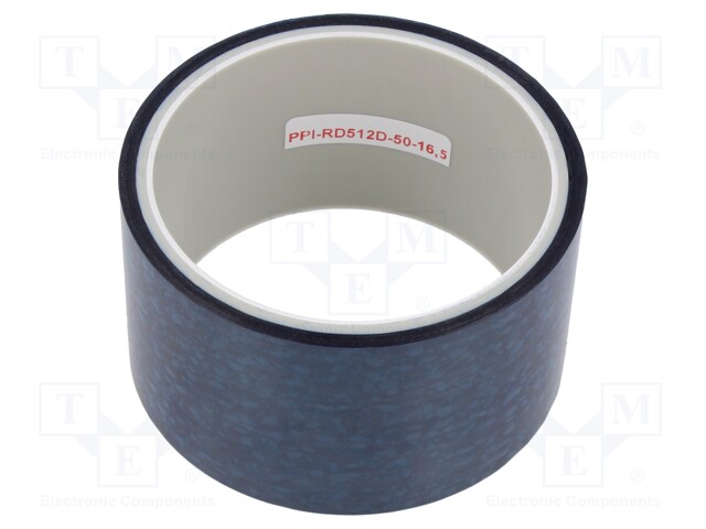 Packing tapes; ESD; L: 16.5m; W: 50mm; Thk: 50um; reel; polyester