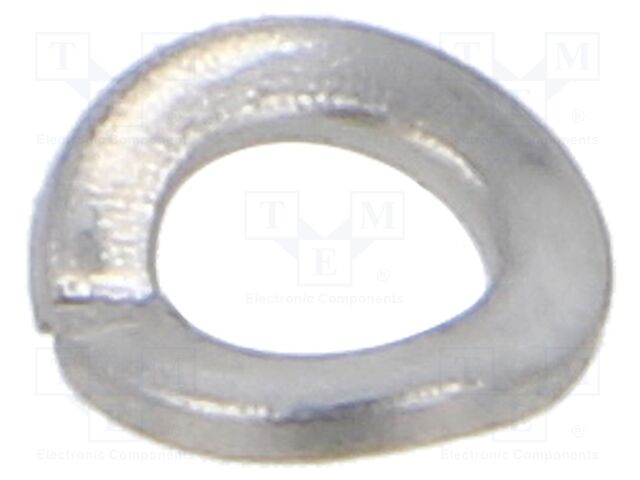 Washer; spring; M2,5; D=5.1mm; h=0.6mm; stainless steel; BN 674