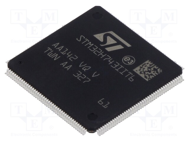 ARM microcontroller; Flash: 2MB; 400MHz; SRAM: 1000kB; LQFP176