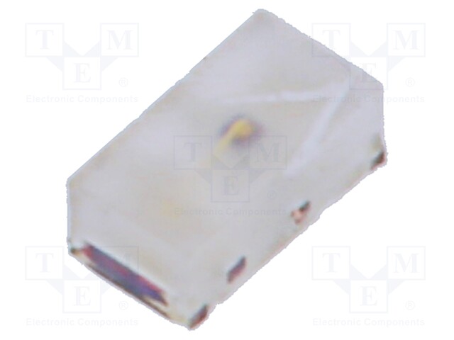 LED; SMD; 0603; yellow; 3.55÷7.5mcd; 1.6x0.8x0.6mm; 80°; 1.8÷2.6V