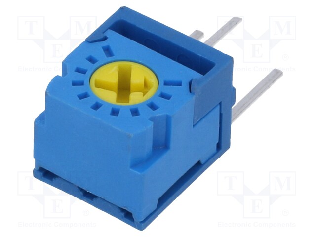 Potentiometer: mounting; single turn; 10kΩ; 500mW; ±20%; linear