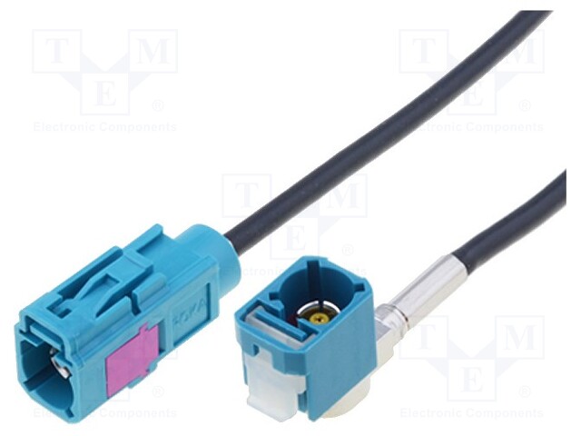 Extension cable for antenna; Fakra socket,Fakra socket angled