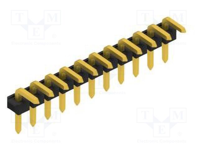 Connector: pin strips; pin header; male; PIN: 11; 2.54mm; THT; 1x11