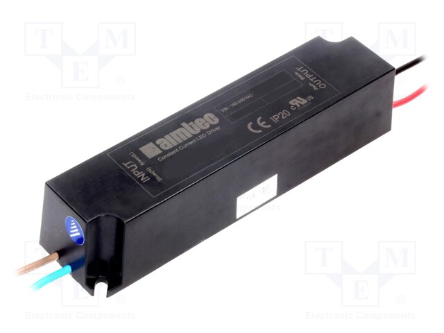 Power supply: switched-mode; LED; 9.6W; 8÷15VDC; 0.64A; 180÷264VAC