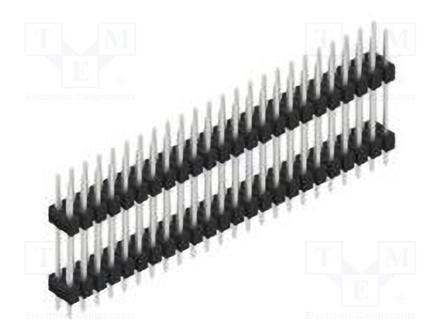 Connector: pin strips; pin header; male; PIN: 48; 2.54mm; THT; 2x24