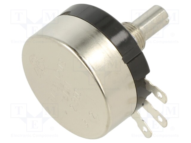 Potentiometer: shaft; 100Ω; 1W; ±10%; 6mm; carbon; 1kV; -10÷85°C