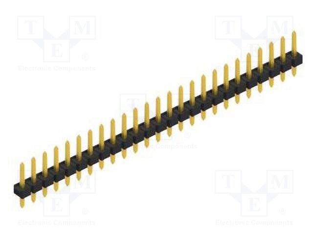 Connector: pin strips; pin header; male; PIN: 25; 2.54mm; THT; 1x25