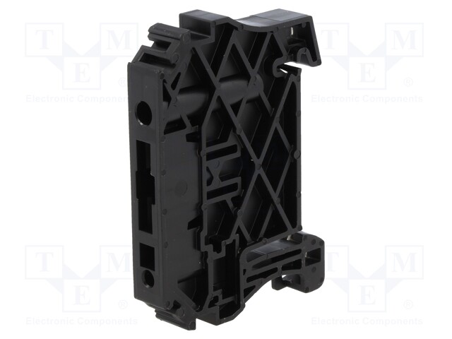 Holder; Application: PPV,PRV; black; TS35; -25÷70°C; UL94V-0