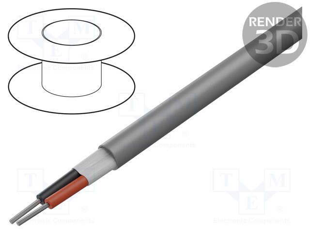 Wire; stranded; Cu; EcoCable® Mini,EcoGen™,UL AWM 21460; 2x22AWG
