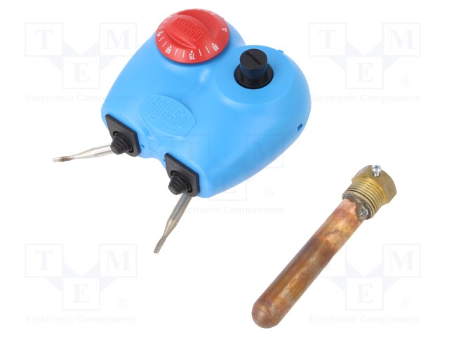 Sensor: immersion thermostat; SPDT x2; 16A; 400VAC; ±4°C; 0÷90°C