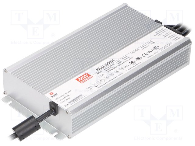 Power supply: switched-mode; LED; 560W; 20VDC; 28A; 90÷305VAC; IP67