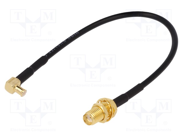 Cable-adapter; MCX-B,SMA-B; -40÷85°C; 150mm