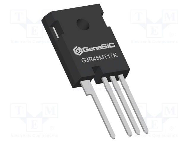 Transistor: N-MOSFET; SiC; unipolar; 1.7kV; 43A; Idm: 160A; 438W