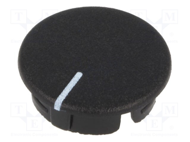 Cap; ABS; black; push-in; Pointer: black; Application: A2550,A2650