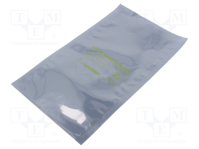 Protection bag; ESD; L: 254mm; W: 127mm; 100pcs; <10GΩ