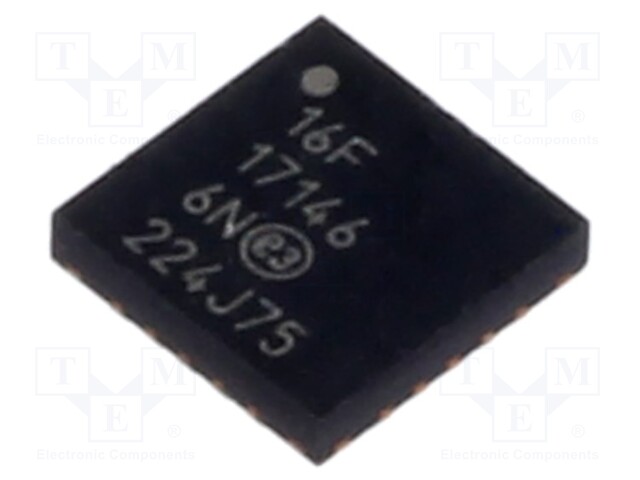IC: PIC microcontroller; Memory: 28kB; SRAM: 2kB; 32MHz; 1.8÷5.5VDC