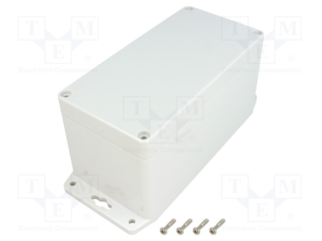 Enclosure: multipurpose; X: 80mm; Y: 160mm; Z: 85mm; polycarbonate