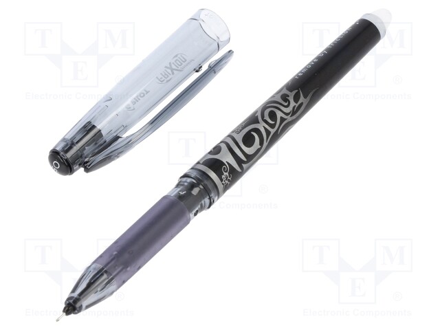 Rollerball pen; black; Series: FRIXION; 0.5mm