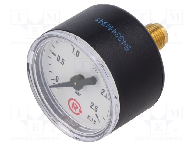 Manometer; 0÷2.5bar; 40mm; non-aggressive liquids,inert gases