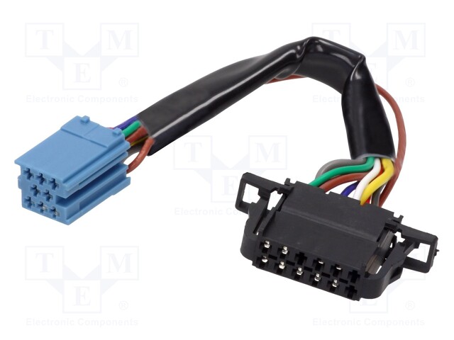 Cable for CD changer; ISO mini socket 8pin,VW, Audi 12pin