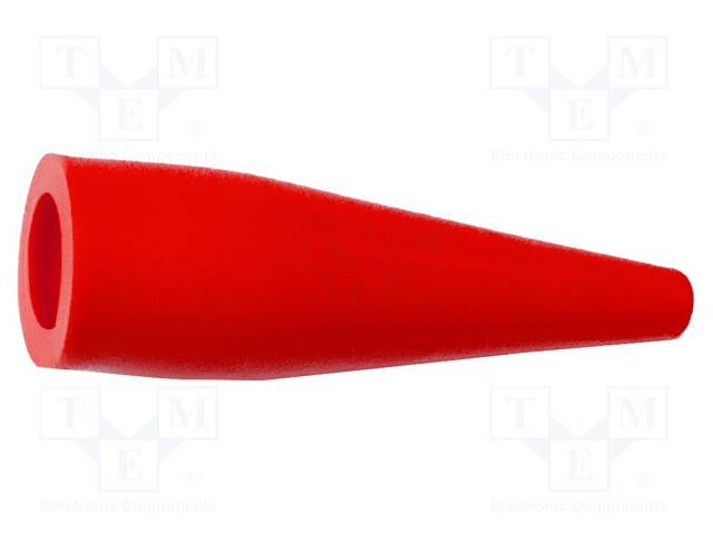 Insulator; 5kV; red; Mat: PVC; 65mm