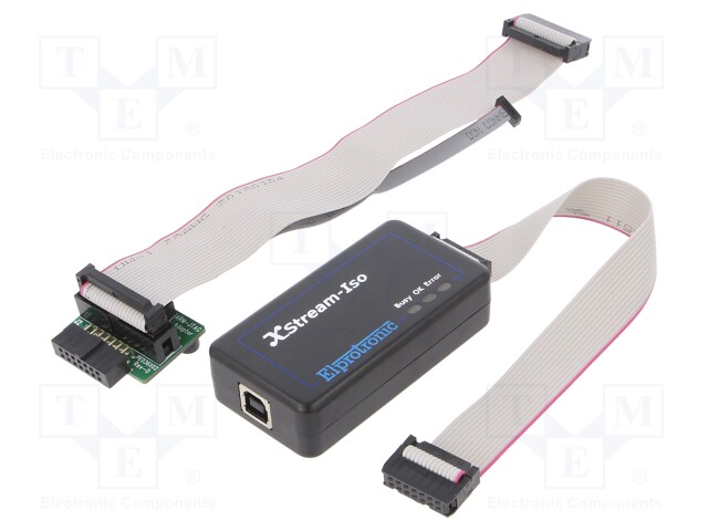 Programmer: microcontrollers; USB; 14pin,USB B; 20MHz; 1Mbps