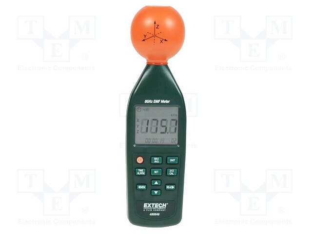 Electric field strength meter; LCD 4 digits; 247x67x60mm; 250g