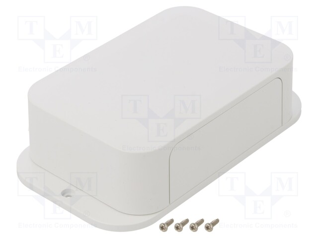 Enclosure: with panel; with fixing lugs; PFF; X: 85mm; Y: 149mm