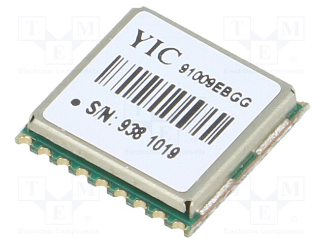 Module: GPS GLONASS/QZSS; ±2m; GPS; -167dBm; 2.7÷3.6VDC; 9.6kbps