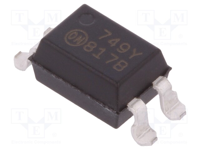 Optocoupler; SMD; Channels: 1; Out: transistor; 70V; SO4
