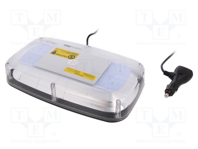 Warning lamp; -30÷50°C; Body dim: 165x277x64mm; IP65; 9÷30VDC