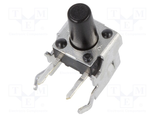 Microswitch TACT; SPST; Pos: 2; 0.02A/15VDC; THT; none; 1.6N; 8.35mm
