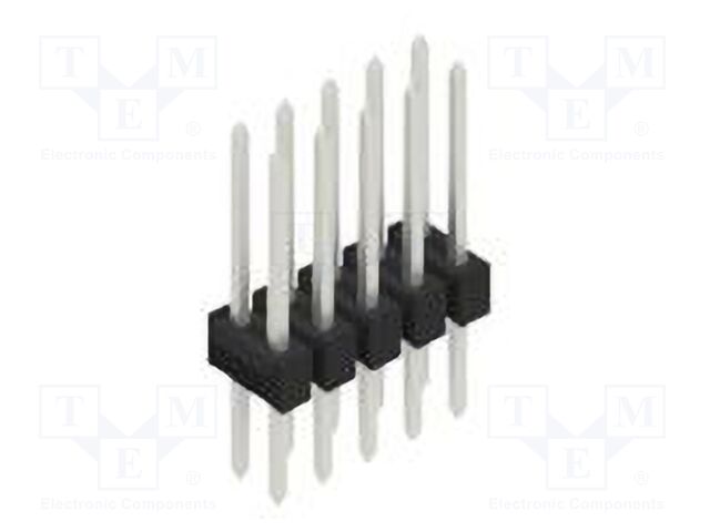 Connector: pin strips; pin header; male; PIN: 10; 2.54mm; THT; 2x5
