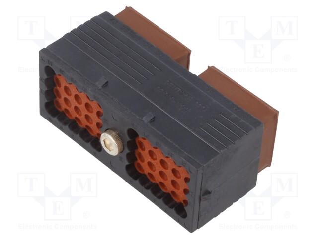 Connector: wire-wire/PCB; DRC; plug; female; PIN: 70; IP68
