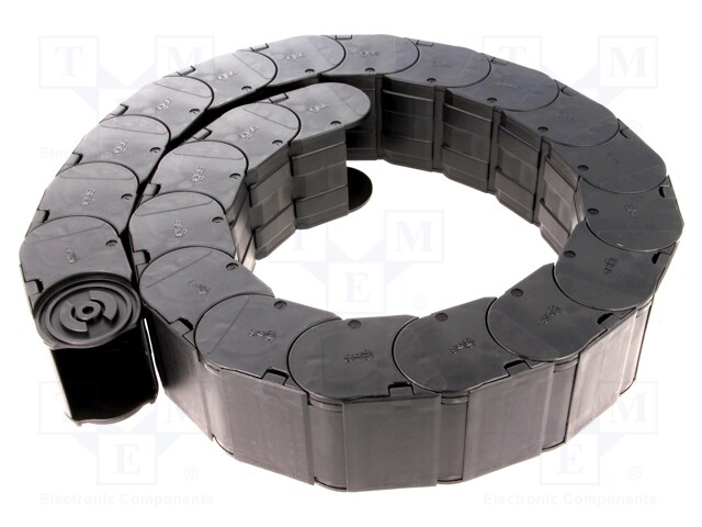 Cable chain; Series: 158; Bend.rad: 100mm; L: 1012mm