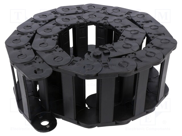 Cable chain; Series: 2400; Bend.rad: 100mm; L: 1012mm