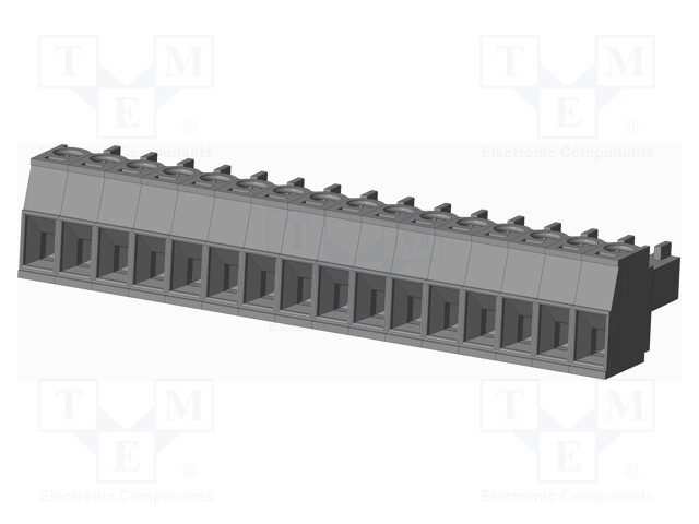 Connector: pluggable terminal block; plug; female; straight; grey