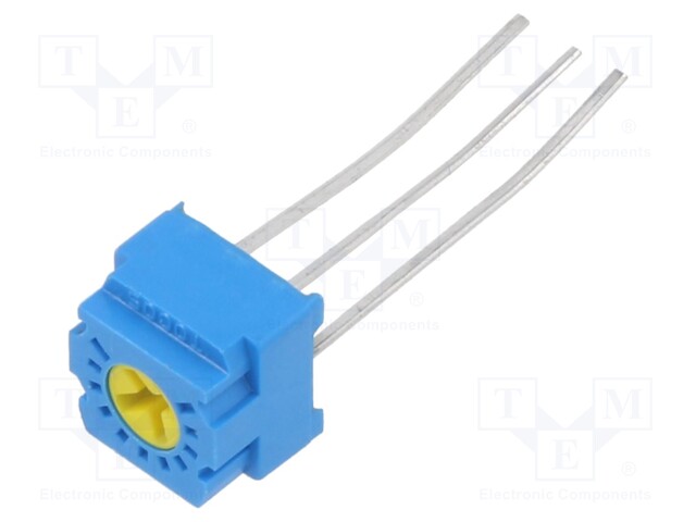 Potentiometer: mounting; single turn; 50kΩ; 500mW; ±20%; linear