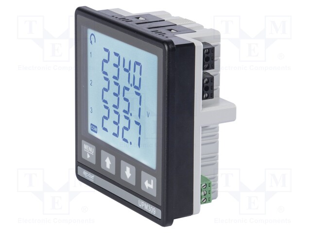 Analyzer; 96x96x39mm; Network: three-phase; Interface: RS485; 7A