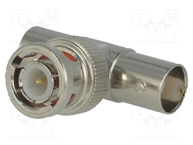 T adapter; BNC male,BNC female x2; T; 50Ω