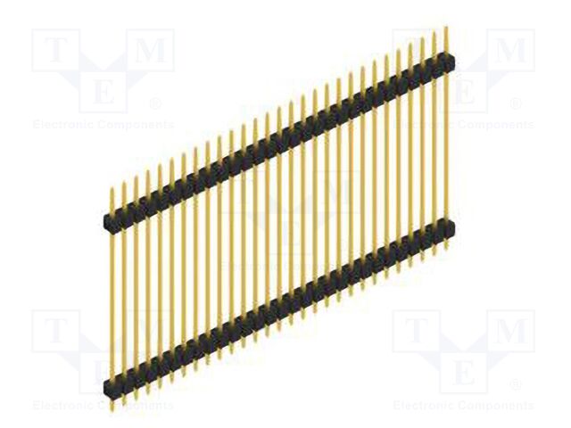 Connector: pin strips; pin header; male; PIN: 29; 2.54mm; THT; 1x29