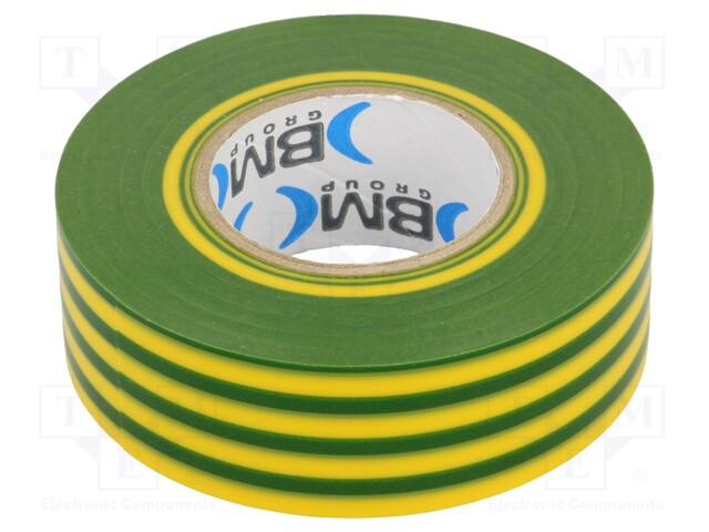 Tape: electrical insulating; W: 25mm; L: 25m; Thk: 0.15mm; PVC film