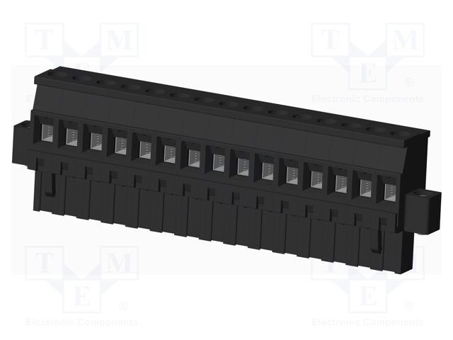 Connector: pluggable terminal block; plug; female; angled 90°