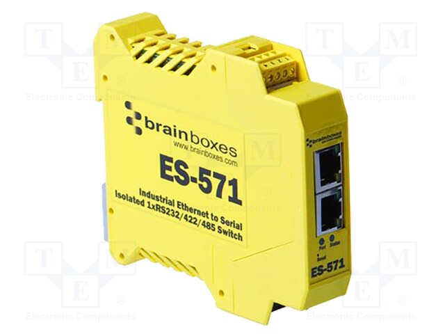 Industrial module: serial device server; Number of ports: 3