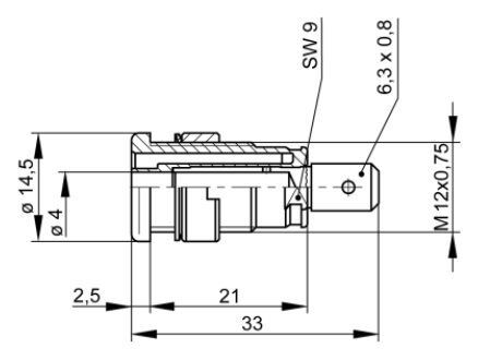 Connector: 4mm banana; socket; 32A; 1kV; yellow-green; gold-plated