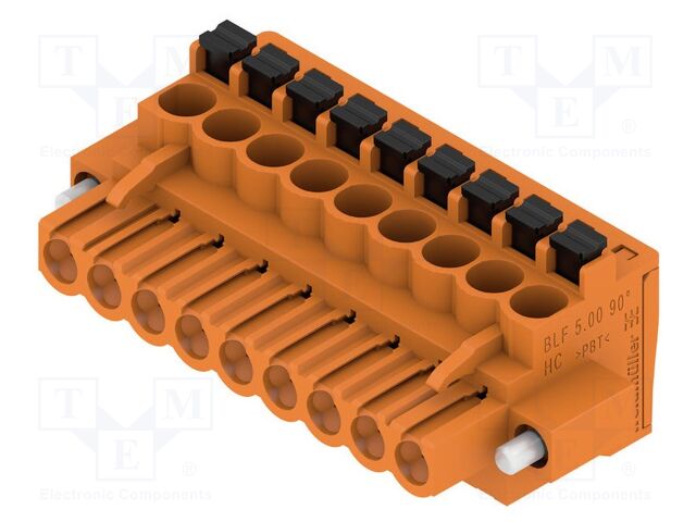 Pluggable terminal block