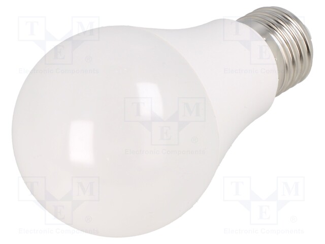 LED lamp; cool white; E27; 230VAC; 1100lm; 11.5W; 200°; 6400K