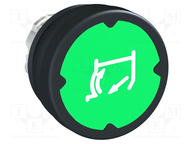 Switch Actuator, Green, Schneider Harmony XB4 Series 22mm Pushbutton Switches