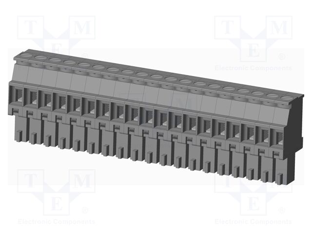 Connector: pluggable terminal block; plug; female; angled 90°