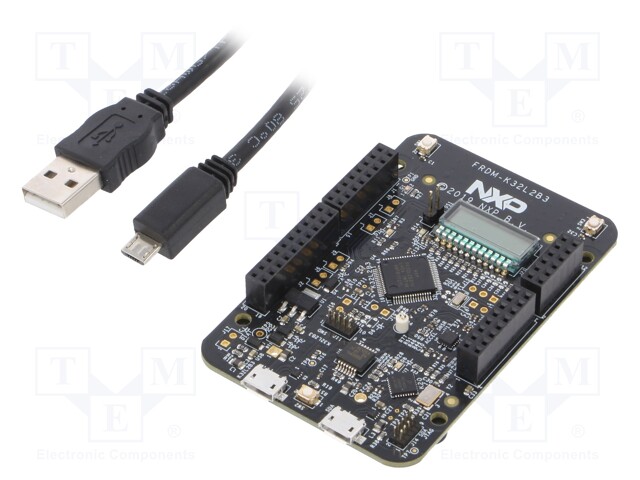 Dev.kit: ARM NXP; USB A-USB B micro cable,base board